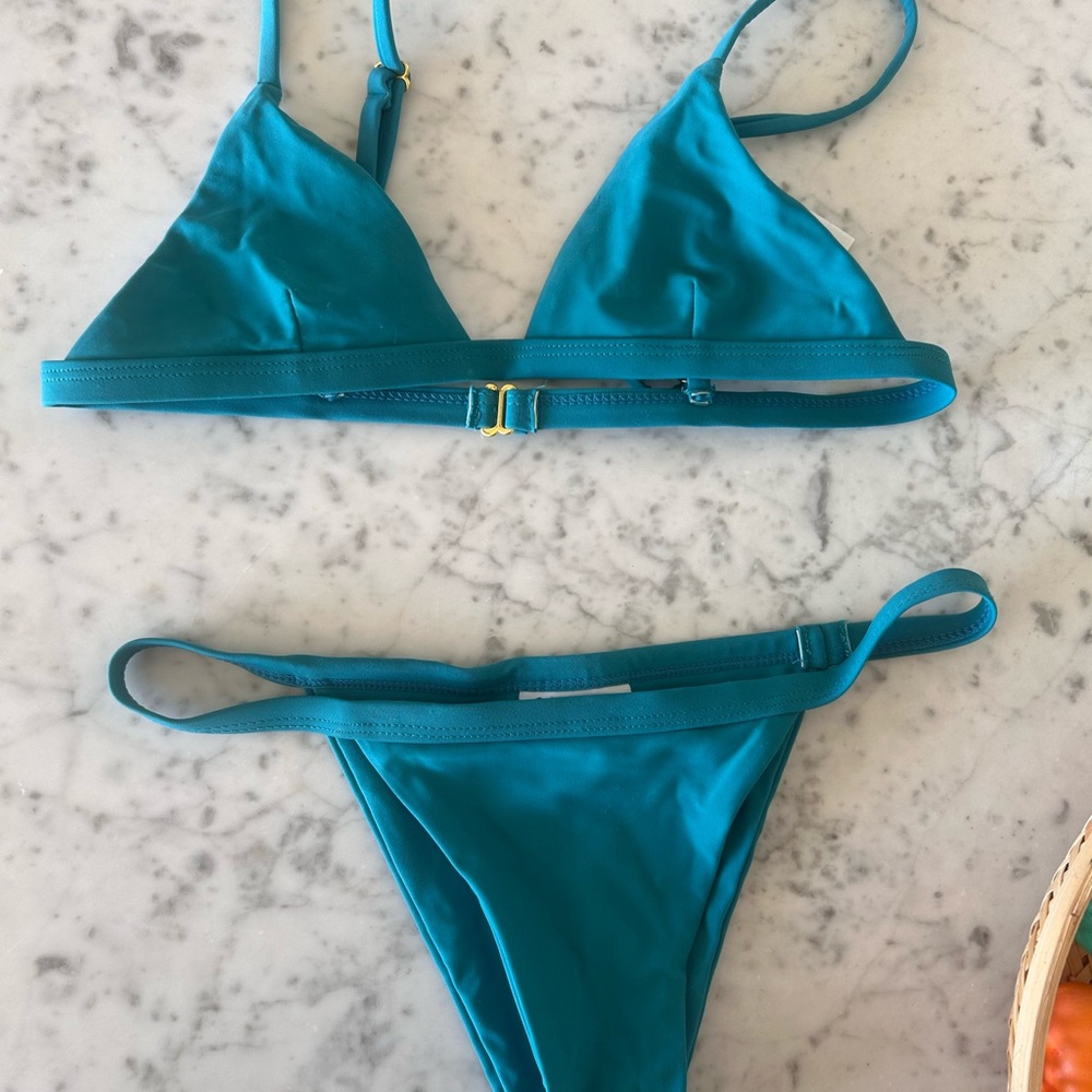 Teal Bikini Set